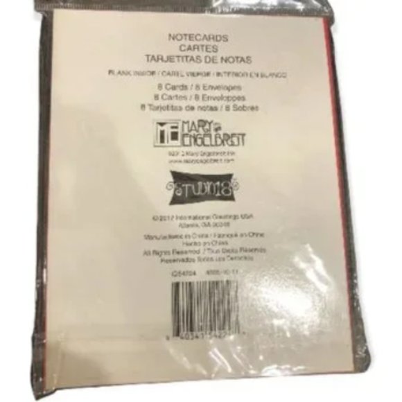 NEW Mary Engelbreit Set of 8 new notecard w/red envelops - Inspirational QUOTE - Picture 3 of 3